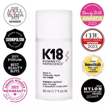Load image into Gallery viewer, K-18 Leave-In Molecular Repair Hair Mask